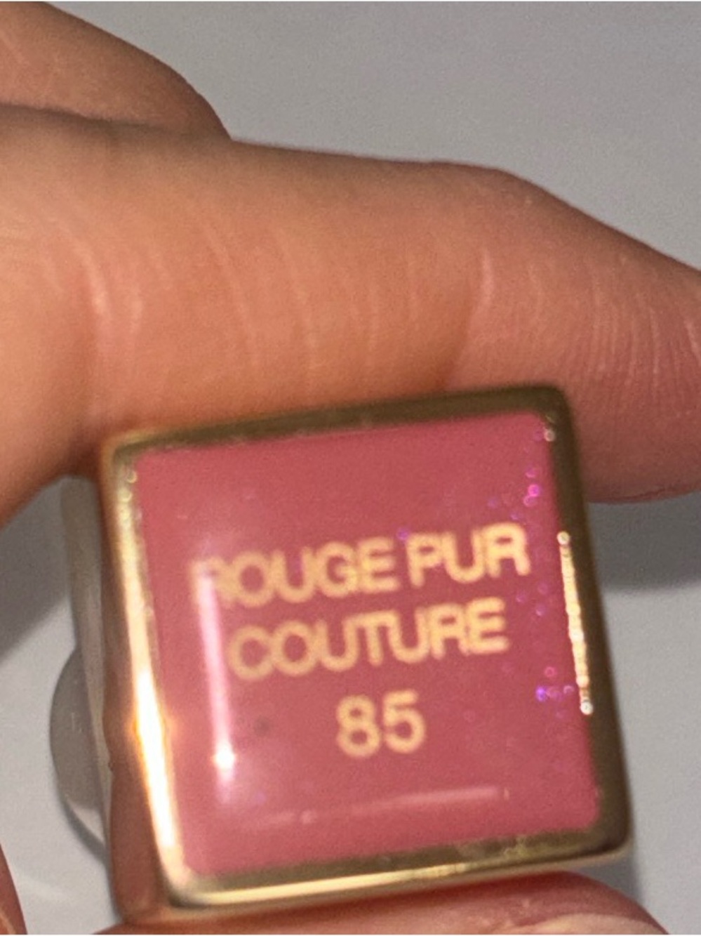 Yves Saint Laurent Rouge Pur Couture Lipstick - Rose Nude with Gold Case